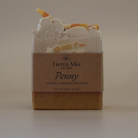 "Penny" Candy Corn Artisan Soap Bar - Picture 7 of 7